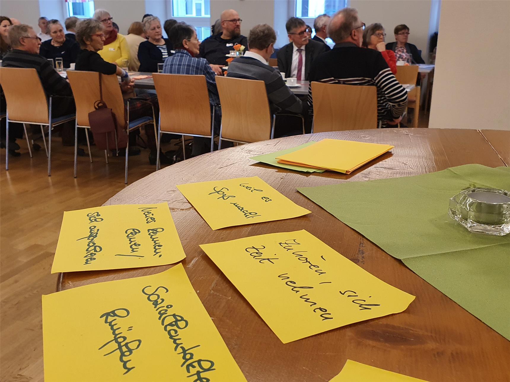 Workshops bei der Jahresversammlung des Forums Caritas-Ehrenamt