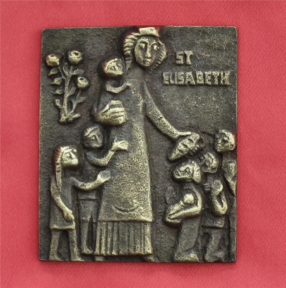 Eli-Plakette-rot