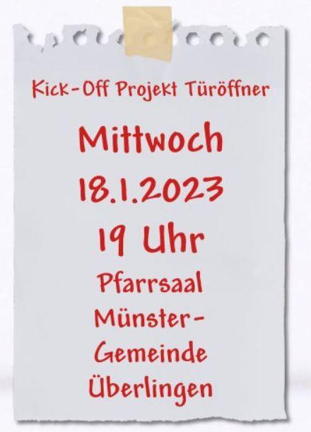 Notiz KickOff