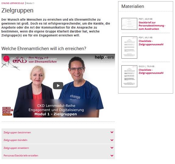 Screenshot CKD-Lernmodul 1